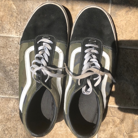 vans old skool woodland